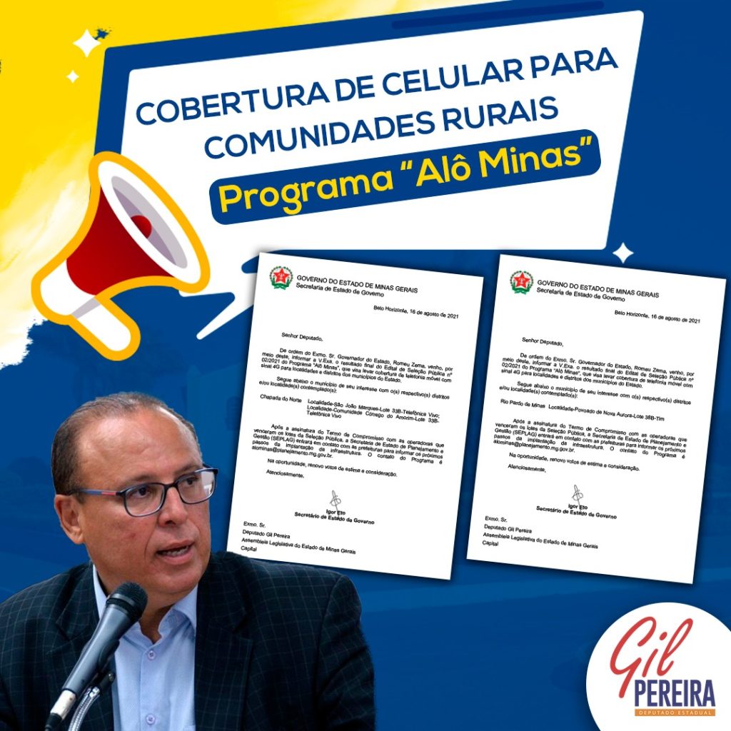 Cobertura 4G para comunidades rurais do Norte de Minas: Veja lista